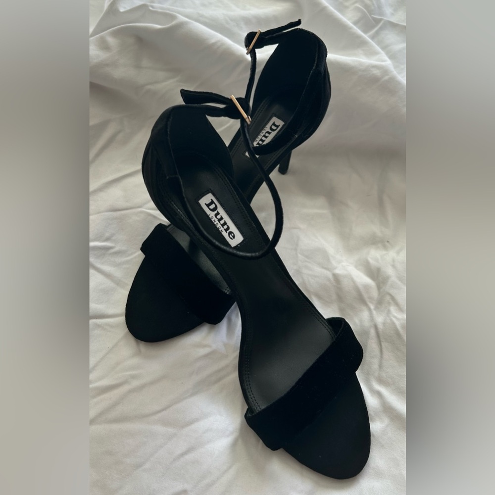 Dune London Black Heels